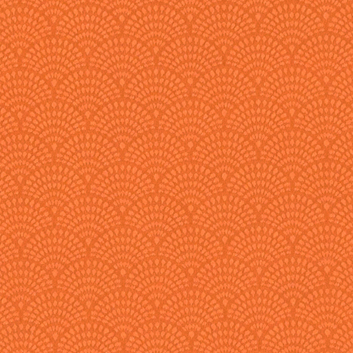 Рулонные шторы классика LVT АЖУР 3499 оранжевый, 220 см
