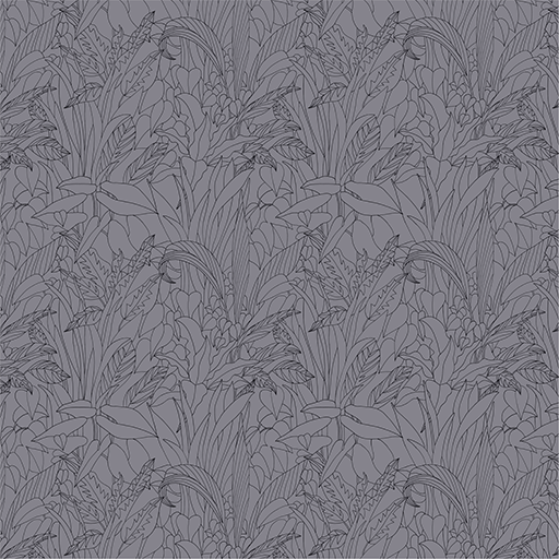 Рулонные шторы классика LVT ТРОПИК 1852 серый, 240 см