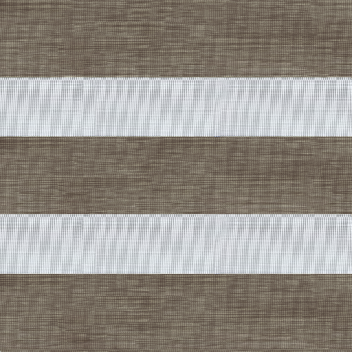 Рулонные шторы Зебра MGS зебра ТОП 2870 коричневый, 280 см