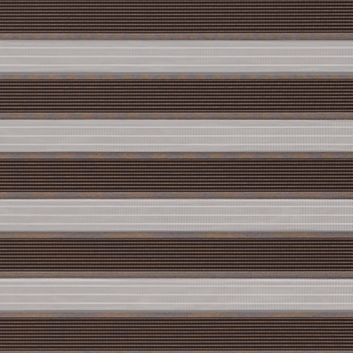 Рулонные шторы Зебра UNI-2 зебра АДАЖИО 2870 коричневый, 280 см