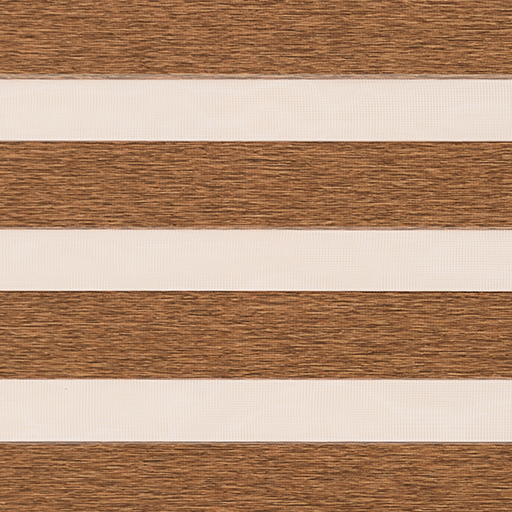 Рулонные шторы Зебра UNI-2 зебра ЭТНИК 2868 св. коричневый, 280 см