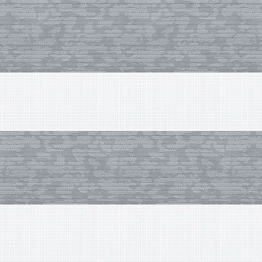 Рулонные шторы Зебра UNI-2 зебра КЛАУД 1852 серый, 300 см
