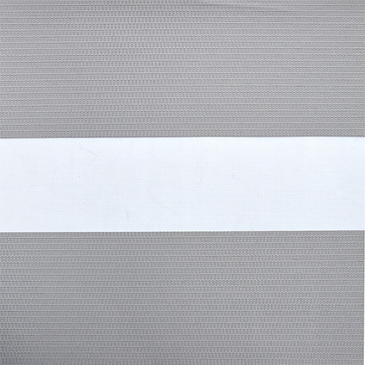 Рулонные шторы Зебра UNI-2 зебра ЛОРА 1852 серый, 300 см