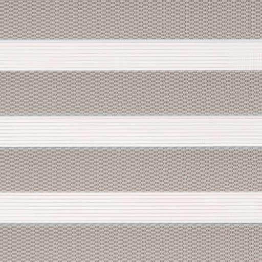 Рулонные шторы Зебра UNI-2 зебра ТЕТРИС 1852 серый, 280 см