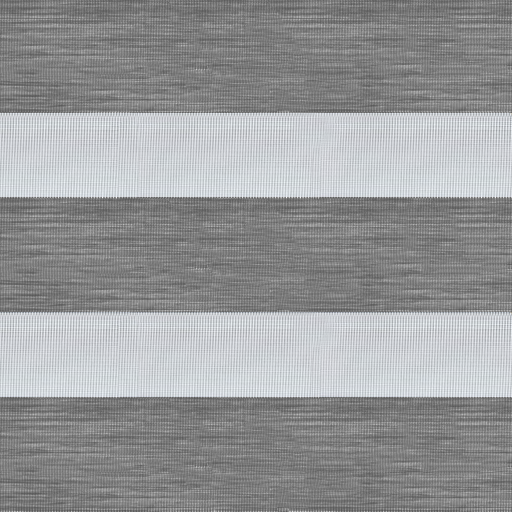 Рулонные шторы Зебра UNI-2 зебра ТОП 1852 серый, 280 см